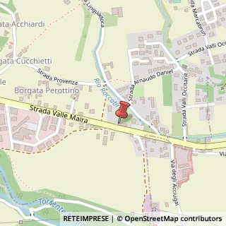 Mappa Strada Valle Maira, 32, 12020 Dronero, Cuneo (Piemonte)