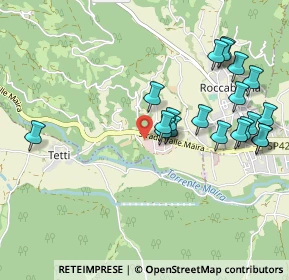 Mappa Strada Valle Maira, 12020 Roccabruna CN, Italia (1.076)