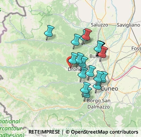 Mappa Strada Valle Maira, 12020 Roccabruna CN, Italia (11.3315)