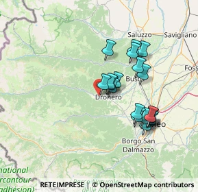 Mappa Strada Valle Maira, 12020 Roccabruna CN, Italia (12.7675)