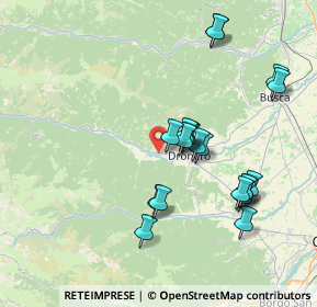 Mappa Strada Valle Maira, 12020 Roccabruna CN, Italia (7.452)