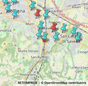 Mappa Via Don Luigi Guanella, 40141 Bologna BO, Italia (2.34176)