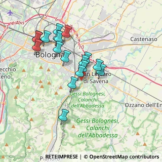 Mappa Via Luigi Longo, 40139 Bologna BO, Italia (3.48056)