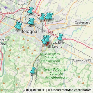 Mappa Via Luigi Longo, 40139 Bologna BO, Italia (4.08077)