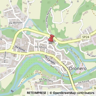 Mappa Via Montegrappa, 13, 12025 Dronero, Cuneo (Piemonte)