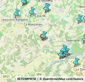 Mappa Via Castelvetro, 41054 Castelvetro di Modena MO, Italia (3.0975)