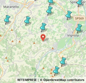 Mappa Via Castelvetro, 41054 Castelvetro di Modena MO, Italia (6.72133)