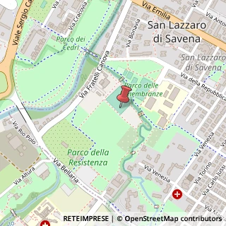 Mappa Via Bellaria, 5, 40068 San Lazzaro di Savena, Bologna (Emilia Romagna)