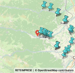 Mappa Strada Valle Maira, 12025 Dronero CN (9.8345)