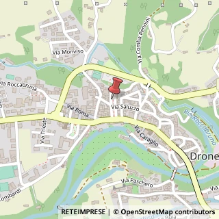 Mappa Piazza Martiri della Libertà, 23, 12025 Dronero, Cuneo (Piemonte)