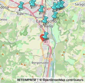 Mappa Via Alfredo Catalani, 40033 Casalecchio di Reno BO, Italia (2.62091)