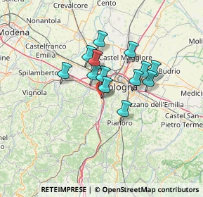 Mappa Via Alfredo Catalani, 40033 Casalecchio di Reno BO, Italia (10.05)