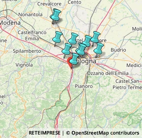 Mappa Via Alfredo Catalani, 40033 Casalecchio di Reno BO, Italia (10.51273)