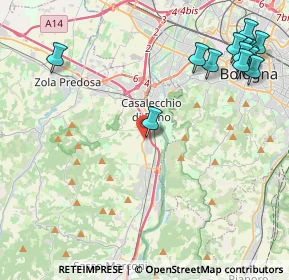 Mappa Via Alfredo Catalani, 40033 Casalecchio di Reno BO, Italia (5.755)
