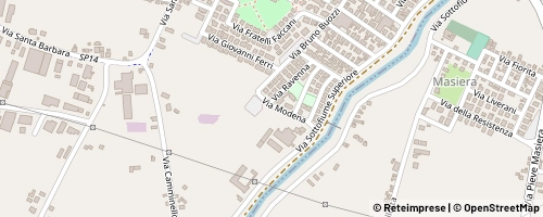 Mappa Fusignano