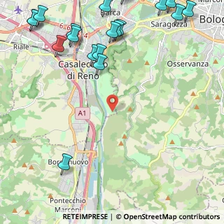 Mappa Quartiere Saragozza, 40033 Bologna BO, Italia (3.4175)