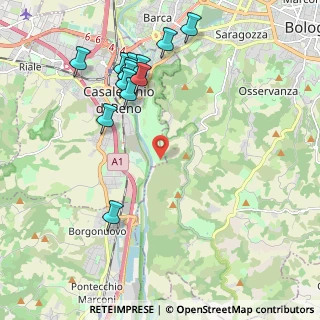 Mappa Quartiere Saragozza, 40033 Bologna BO, Italia (2.29769)