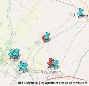 Mappa Via Ravenna, 48032 Fusignano RA, Italia (5.46818)