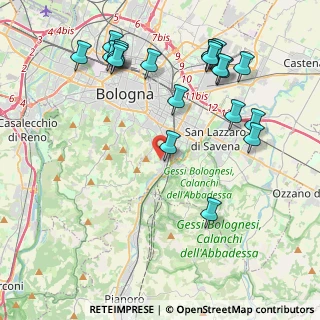 Mappa Via del Picchio, 40141 Bologna BO, Italia (4.902)