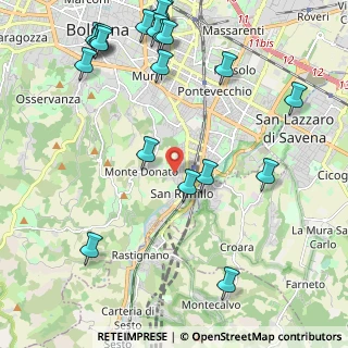 Mappa Via del Picchio, 40141 Bologna BO, Italia (2.827)