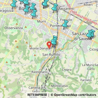 Mappa Via del Picchio, 40141 Bologna BO, Italia (3.28067)
