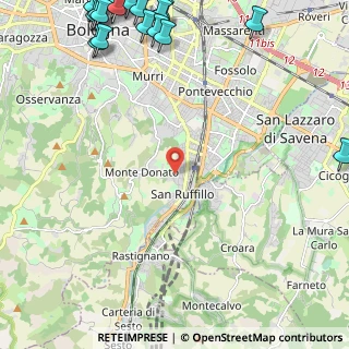 Mappa Via del Picchio, 40141 Bologna BO, Italia (3.871)