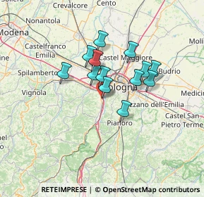Mappa Via Duse Eleonora, 40033 Casalecchio di Reno BO, Italia (10.03462)