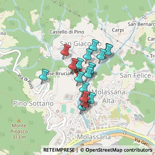 Mappa Via Inferiore Rio Maggiore, 16165 Genova GE, Italia (0.305)