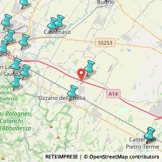 Mappa Via della Chimica, 40064 Ozzano dell'Emilia BO, Italia (7.31533)