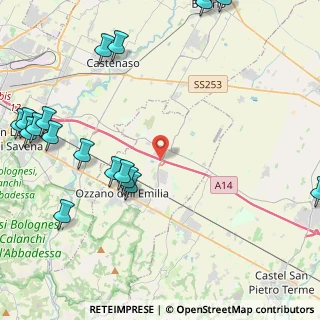 Mappa Tangenziale Nord Bologna, 40064 Ozzano dell'Emilia BO, Italia (6.53)