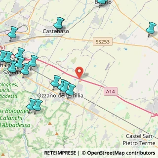 Mappa Via della Chimica, 40064 Ozzano dell'Emilia BO, Italia (6.373)