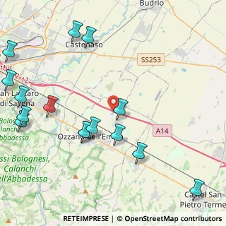 Mappa Via Grafica, 40064 Ozzano dell'Emilia BO, Italia (5.52067)