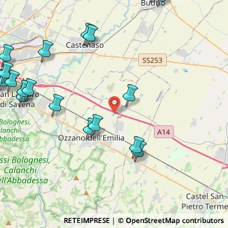 Mappa Via Grafica, 40064 Ozzano dell'Emilia BO, Italia (6.487)