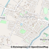 地图 Fusignano