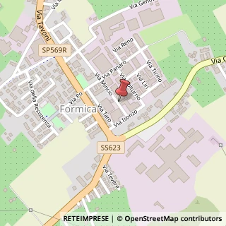 Mappa Via Mincio, 105, 41056 Savignano sul Panaro, Modena (Emilia Romagna)