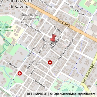 Mappa Via Gorizia, 9, 40068 San Lazzaro di Savena, Bologna (Emilia Romagna)