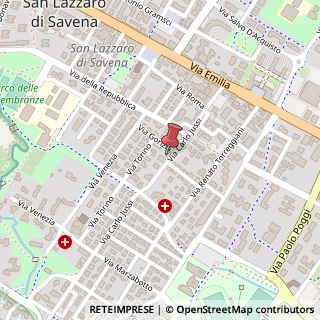 Mappa Via Carlo Jussi, 30, 40068 San Lazzaro di Savena, Bologna (Emilia Romagna)