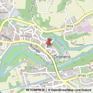 Mappa Via XXIV Maggio, 3, 12025 Dronero, Cuneo (Piemonte)