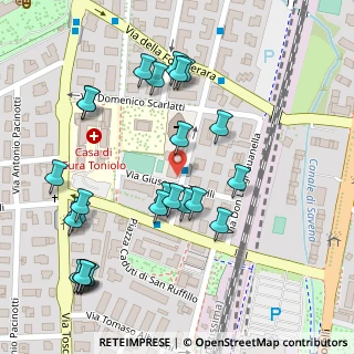 Mappa Via Giuseppe Torelli, 40141 Bologna BO, Italia (0.14)