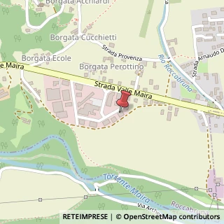 Mappa Via Stefano Revelli, n.7, 12020 Roccabruna, Cuneo (Piemonte)