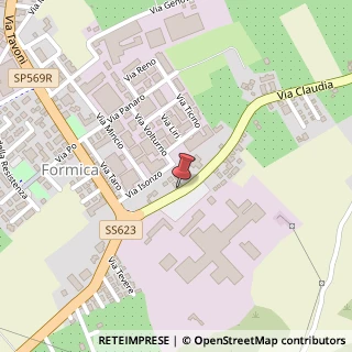 Mappa Via Claudia, 5976, 41056 Savignano sul Panaro, Modena (Emilia Romagna)
