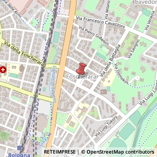 Mappa Via Luigi Cherubini, 8, 40141 Bologna, Bologna (Emilia Romagna)