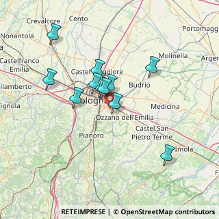 Mappa Via Paolo Poggi, 40068 San , Italia (12.166363636364)