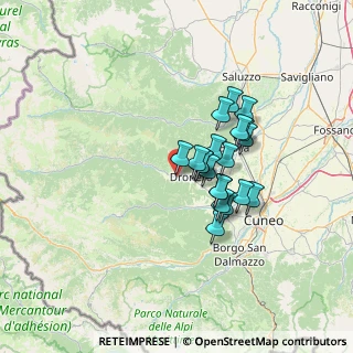 Mappa Strada Acchiardi Pietro, 12020 Roccabruna CN, Italia (10.1325)