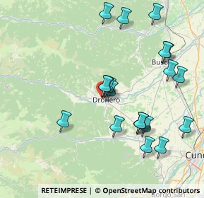 Mappa Via IV Novembre, 12025 Dronero CN, Italia (8.2655)