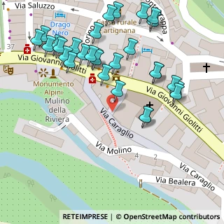 Mappa Piazza Don Mattio, 12025 Dronero CN, Italia (0.07586)