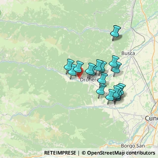 Mappa Strada Maira Valle, 12020 Roccabruna CN, Italia (6.43421)