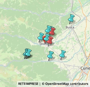 Mappa Via Giovanni Giolitti, 12025 Dronero CN, Italia (5.57077)