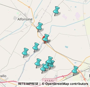 Mappa 48123 Mezzano RA, Italia (4.15545)