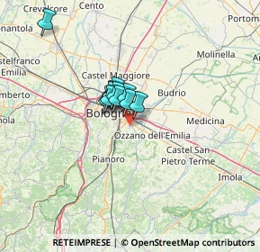Mappa Via Risorgimento, 40068 San Lazzaro di Savena BO, Italia (7.64727)
